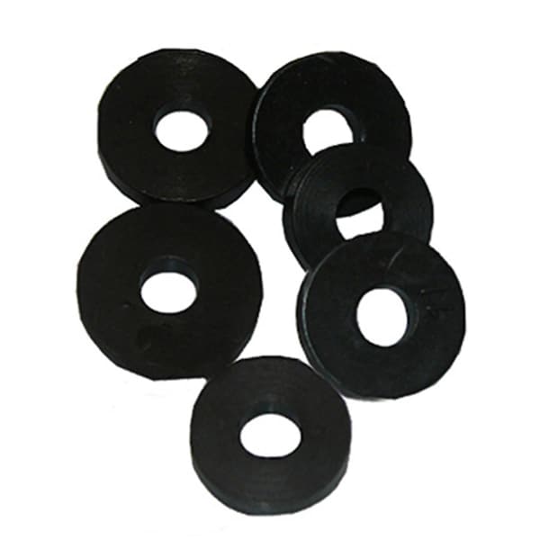 Larsen Supply Co 02-1113 - 0.38 in. Large Neoprene Flat Faucet Washer, 6PK 664575 - main